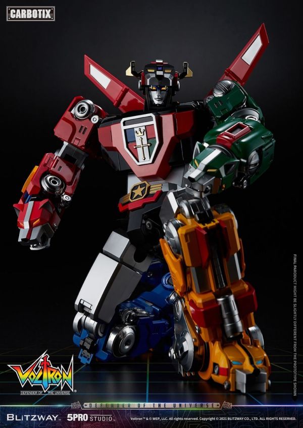 [再販] Blitzway × 5PRO STUDIO CARBOTIX Voltron 五獅合體 百獸王 聖戰士 可動完成品 Blitzway × 5PRO STUDIO,CARBOTIX Voltron,五獅合體 百獸王,聖戰士,可動完成品,