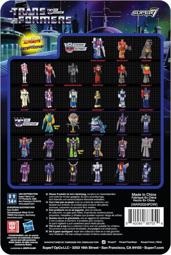 SUPER7 變形金剛 雷響 紅色 SUPER7 變形金剛 雷響 紅色