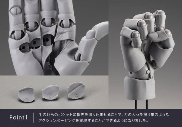 (預購) Kotobukiya 壽屋 加加美高浩×壽屋 Artist Support Item 終極手部模型 男手 白色 左手 (預購) Kotobukiya 壽屋 加加美高浩×壽屋 Artist Support Item 終極手部模型 男手 白色 左手
