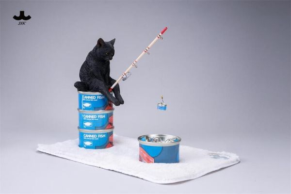 (預購) JXK 釣夢小貓 Dream-Fishing Kitten 分別販售 已塗裝完成品 20251119 JXK 釣夢小貓 Dream-Fishing Kitten 分別販售 已塗裝完成品