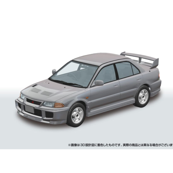 AOSHIMA 青島 樂Pla Snap Car 04-QS  Lancer EvoⅢ GSR(CE9A) 1995 女皇銀 組裝模型 AOSHIMA 青島 樂Pla Snap Car 04-QS  Lancer EvoⅢ GSR(CE9A) 1995 女皇銀 組裝模型