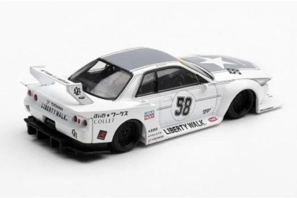 (預購) [吊卡版] MINIGT 1/64 日產 Nissan GT-R32 LB-Kaido Works TAS 2025 RHD MGT01217-BL 20260326 [吊卡版] MINIGT 1/64 日產 Nissan GT-R32 LB-Kaido Works TAS 2025 RHD MGT01217-BL