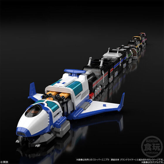 BANDAI 盒玩 SMP SUPER MINIPLA 救急戰隊 特急武裝 列車小子 組裝模型 BANDAI 盒玩 SMP SUPER MINIPLA 救急戰隊 特急武裝 列車小子 組裝模型