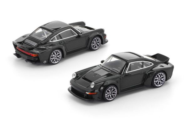 POP RACE 1/64 保時捷 Porsche SINGER DLS TURBO (ROAD) BLACK POP RACE 1/64 保時捷 Porsche SINGER DLS TURBO (ROAD) BLACK