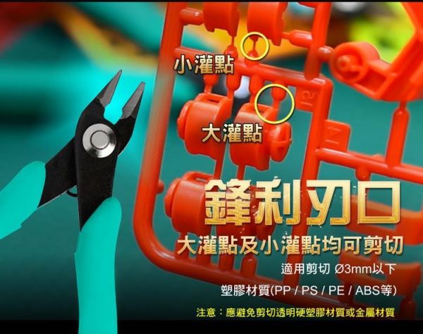 (預購) PROKITS 寶工 塑膠模型專用剪鉗(小) PM-203 20260107 PROKITS 寶工 塑膠模型專用剪鉗(小) PM-203