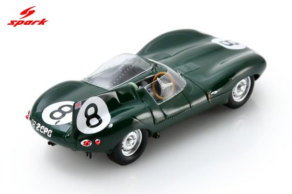 (預購) Spark 1/43 Jaguar D-Type No.8 Le Mans 24H 1958 S2935 20260823 Spark 1/43 Jaguar D-Type No.8 Le Mans 24H 1958 S2935