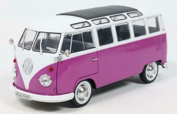 (預購) SOLIDO 1/18 福斯 VOLKSWAGEN T1 SAMBA - VIOLET / BLANC - 1962 20261026 SOLIDO 1/18 福斯 VOLKSWAGEN T1 SAMBA - VIOLET / BLANC - 1962