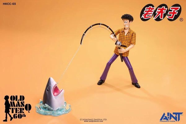 (預購) AINT 1/12 老夫子60週年 秦先生及陳小姐套裝 可動完成品 HKCC-03 20260820 AINT 1/12 老夫子60週年 秦先生及陳小姐套裝 可動完成品 HKCC-03