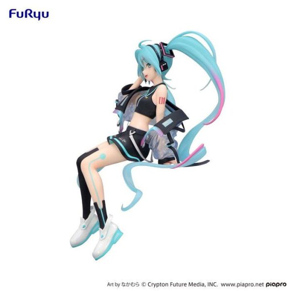 FURYU 景品 初音未來 Neon Cyber 初音 泡麵蓋公仔 FURYU 景品 初音未來 Neon Cyber 初音 泡麵蓋公仔