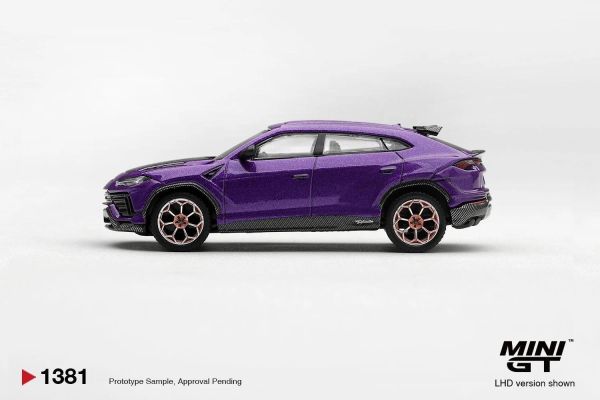 (預購) [吊卡版] MINIGT 1/64 藍寶堅尼 Lamborghini Urus Performante Viola Pasifae LHD MGT01381-BL 20260924 [吊卡版] MINIGT 1/64 藍寶堅尼 Lamborghini Urus Performante Viola Pasifae LHD MGT01381-BL