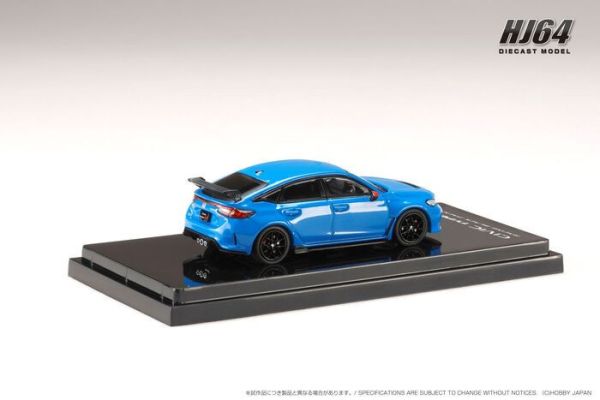 Hobby JAPAN 1/64 本田 Honda CIVIC TYPE R (FL5) RACING BLACK Package 珍珠藍 賽車黑化特式套件 HJ645063BL Hobby JAPAN 1/64 本田 Honda CIVIC TYPE R (FL5) RACING BLACK Package 珍珠藍 賽車黑化特式套件 HJ645063BL