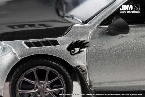 (預購) Hobby JAPAN 1/64 本田 Honda Civic TYPE R (FL5) MUGEN Group.B (2024) Matte Silver 消光銀 HJDM005B-33 20260406 Hobby JAPAN 1/64 本田 Honda Civic TYPE R (FL5) MUGEN Group.B (2024) Matte Silver 消光銀 HJDM005B-33
