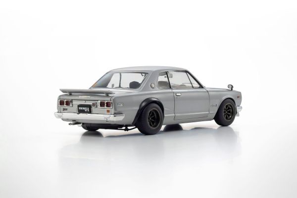(預購) KYOSHO 京商 1/18 日產 Nissan Skyline 2000 GT-R KPGC10 Silver/White 分別販售 20261029 KYOSHO 京商 1/18 日產 Nissan Skyline 2000 GT-R KPGC10 Silver/White 分別販售