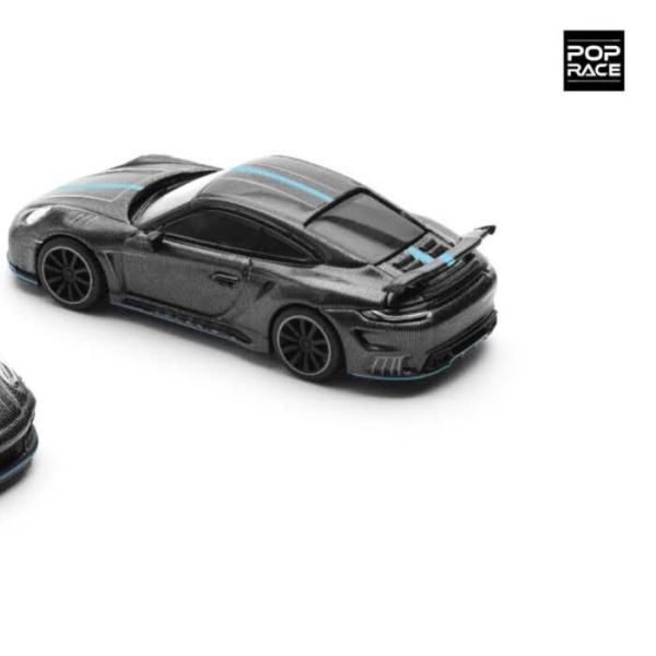 POP RACE 1/64 保時捷 PORSCHE 992 STINGER GTR CARBON EDITION BLUE LINE PR640254 POP RACE 1/64 保時捷 PORSCHE 992 STINGER GTR CARBON EDITION BLUE LINE PR640254