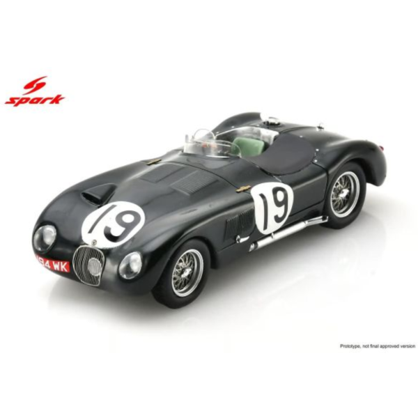 (預購) Spark 1/43 Jaguar C-Type No.19 4th Le Mans 24H 1953 S2945 20260823 Spark 1/43 Jaguar C-Type No.19 4th Le Mans 24H 1953 S2945