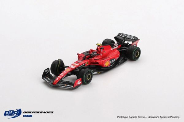 (預購) BBR 1/64 法拉利 Ferrari SF23 #55 C. Sainz 2023 Monaco GP BBRFER64023 (預購) BBR 1/64 法拉利 Ferrari SF23 #55 C. Sainz 2023 Monaco GP BBRFER64023
