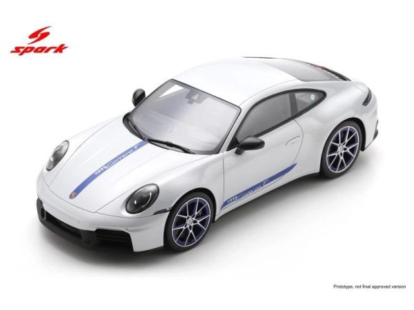 (預購) Spark 1/18 保時捷 Porsche 911 Carrera T (992.2) - Ice Grey Metallic 18S1104 20260824 Spark 1/18 保時捷 Porsche 911 Carrera T (992.2) - Ice Grey Metallic 18S1104