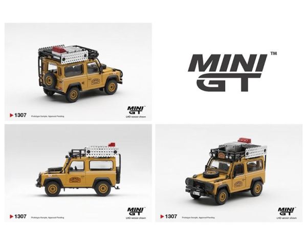 (預購) [吊卡版] MINIGT 1/64 荒原路華 Land Rover Defender 90 1985 Camel Trophy Borneo Team Japan MGT01307-BL LHD 20260604 [吊卡版] MINIGT 1/64 荒原路華 Land Rover Defender 90 1985 Camel Trophy Borneo Team Japan MGT01307-BL LHD