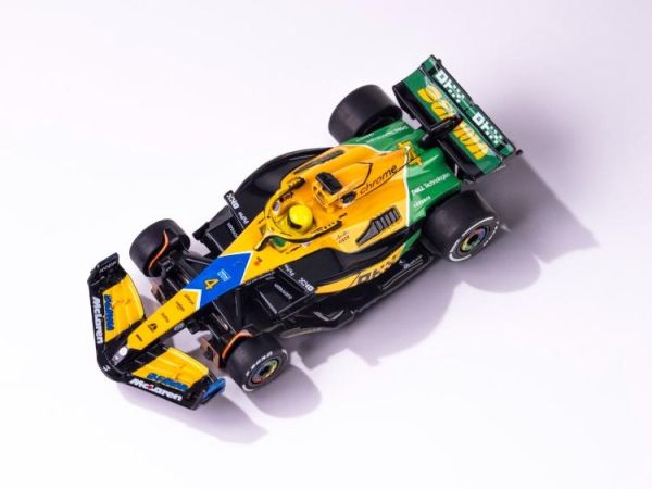 (預購) AFX Mega-G+ 1/64 McLaren MCL38 #4 西拿致敬版 2024摩納哥GP HO電刷賽車 22120 20260813 AFX Mega-G+ 1/64 McLaren MCL38 #4 西拿致敬版 2024摩納哥GP HO電刷賽車 22120