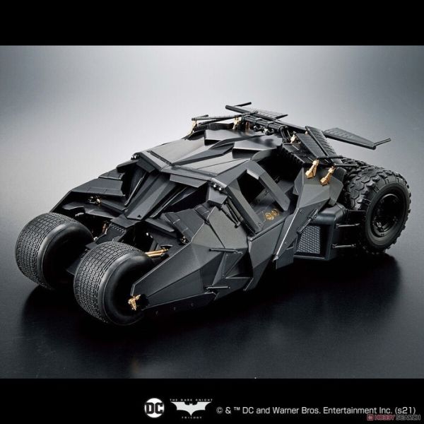 BANDAI 1/35 DC 蝙蝠俠 蝙蝠車 蝙蝠俠三部曲 黎明升起/黑暗騎士 BeginsVer. 組裝模型 BANDAI 1/35 DC 蝙蝠俠 蝙蝠車 蝙蝠俠BeginsVer. 組裝模型