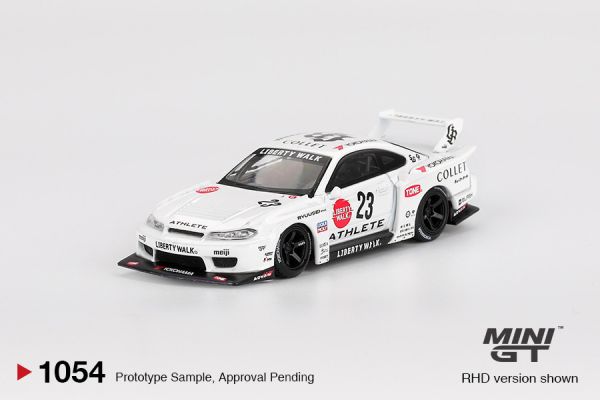 MINIGT 1/64 日產 Nissan LB-Super Silhouette S15 SILVIA ATHLETE MGT01054-R MINIGT 1/64 日產 Nissan LB-Super Silhouette S15 SILVIA ATHLETE MGT01054-R