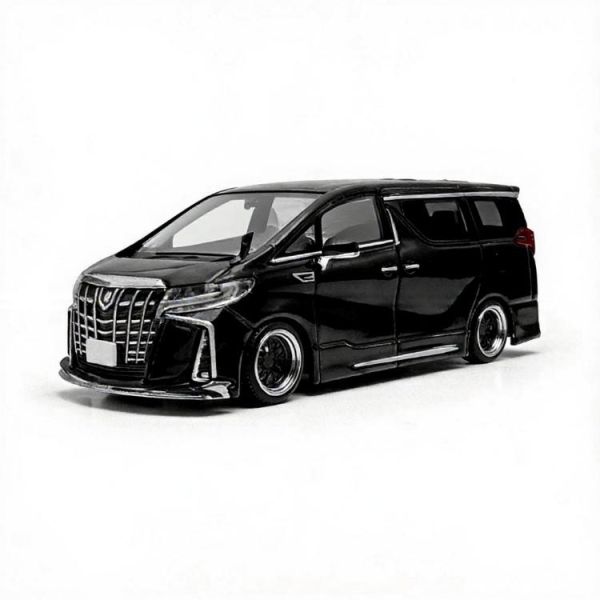 (預購) Model Model 1/64 豐田 Toyota Alphard Customized Version Black MM64-Alphard-001 20260422 Model Model 1/64 豐田 Toyota Alphard Customized Version Black MM64-Alphard-001
