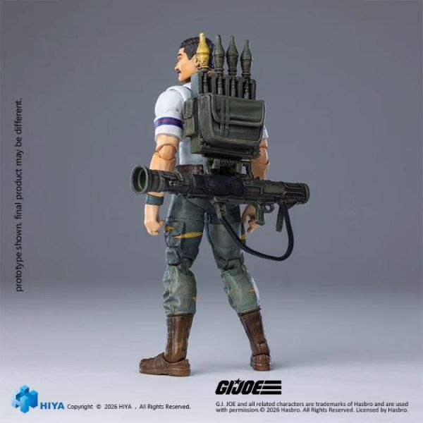 (預購) Hiya Toys E.M.S. 1/18 特種部隊 Bazooka 老虎力量ver. 可動完成品 EMG0479 20260617 Hiya Toys E.M.S. 1/18 特種部隊 Bazooka 老虎力量ver. 可動完成品 EMG0479