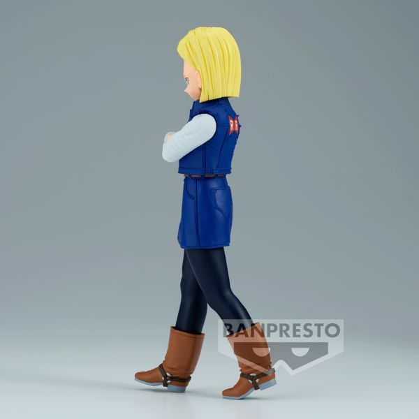BANPRESTO 景品 七龍珠Z SOLID EDGE WORKS THE出陣 人造人18號 BANPRESTO 景品 七龍珠Z SOLID EDGE WORKS THE出陣 人造人18號