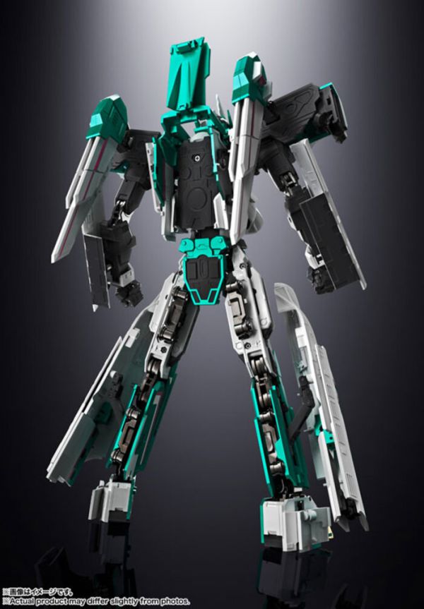 BANDAI 超合金魂 新幹線變形機器人Shinkalion E5隼號 可動完成品 BANDAI 超合金魂 新幹線變形機器人Shinkalion E5隼號 可動完成品