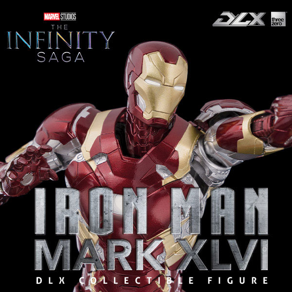 threezero DLX 漫威 MARVEL 鋼鐵人 Mark46 可動完成品 threezero,DLX,漫威,MARVEL,鋼鐵人,Mark46,可動完成品,