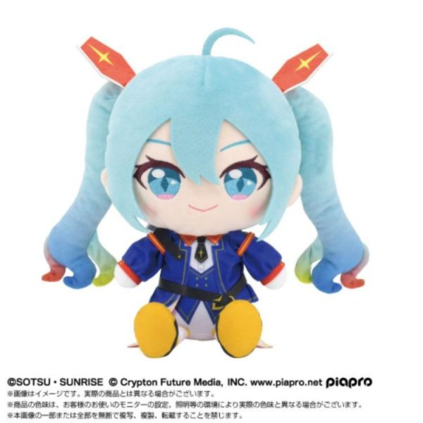 (預購) BANDAI CHIBI 絨毛娃娃 初音未來 X 機動戰士鋼彈 20260414 BANDAI CHIBI 絨毛娃娃 初音未來 X 機動戰士鋼彈
