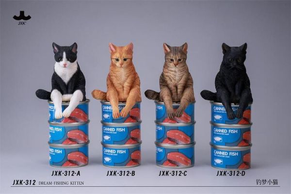 (預購) JXK 釣夢小貓 Dream-Fishing Kitten 分別販售 已塗裝完成品 20251119 JXK 釣夢小貓 Dream-Fishing Kitten 分別販售 已塗裝完成品