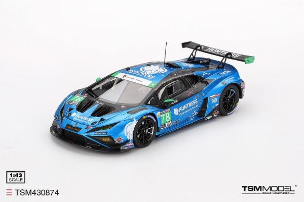 (預購) TSM 1/43 藍寶堅尼 Lamborghini Huracán GT3 EVO2 #78 Forte Racing 2025 IMSA Daytona 24 Hrs TSM430874 20251121 TSM 1/43 藍寶堅尼 Lamborghini Huracán GT3 EVO2 #78 Forte Racing 2025 IMSA Daytona 24 Hrs TSM430874