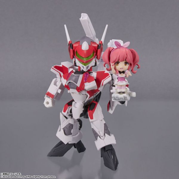BANDAI TINY SESSION 超時空要塞Delta VF-31C 齊格菲 米拉潔機＆瑪基娜 BANDAI TINY SESSION 超時空要塞Delta VF-31C 齊格菲 米拉潔機＆瑪基娜