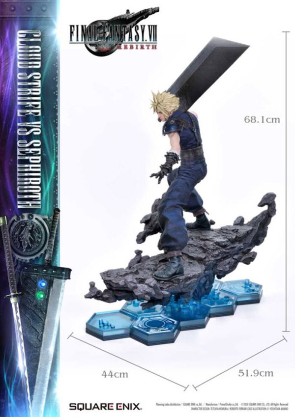 SQUARE ENIX MASTERLINE 1/4 太空戰士7 重生 克勞德 VS 賽菲羅斯 PVC完成品 SQUARE ENIX MASTERLINE 1/4 太空戰士7 重生 克勞德 VS 賽菲羅斯 PVC完成品