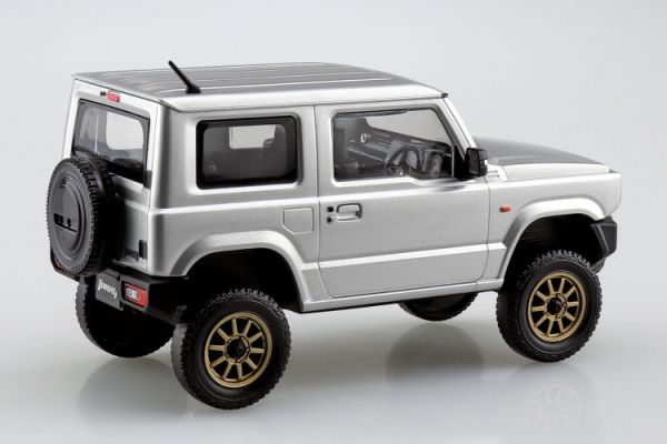 (預購) Aoshima 青島 樂Pla Snap Kit 09CU-SS  Jimny JB64 客製輪 絲滑金屬銀 組裝模型 20251104 Aoshima 青島 樂Pla Snap Kit 09CU-SS  Jimny JB64 客製輪 絲滑金屬銀 組裝模型