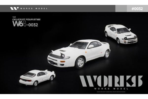 (預購) WORKS MODEL 1/64 豐田 TOYOTA CELICA GT FOUR ST185 W640032 20260708 WORKS MODEL 1/64 豐田 TOYOTA CELICA GT FOUR ST185 W640032