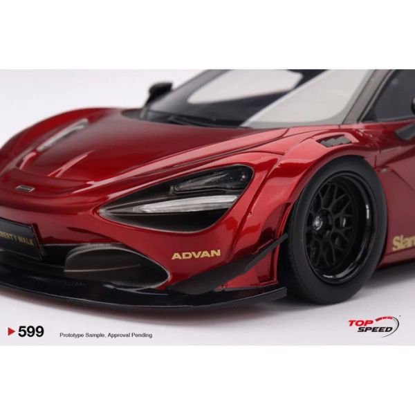 TOP SPEED 1/18 麥拉倫 McLaren 720S LB Works Gem Red TS0599 TOP SPEED 1/18 麥拉倫 McLaren 720S LB★Works Gem Red TS0599
