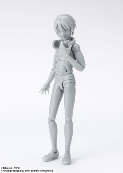 BANDAI S.H.Figuarts SHF 素體君 學校生活 Edition DX SET Gray Color Ver. BANDAI S.H.Figuarts SHF 素體君 學校生活 Edition DX SET Gray Color Ver.