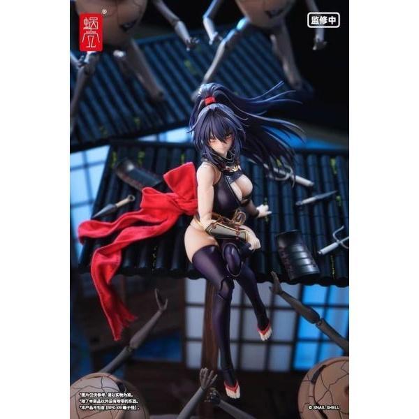 (預購) 蝸之殼 RPGEX-10 女忍者 裂風 可動完成品 20261006 蝸之殼 RPGEX-10 女忍者 裂風 可動完成品