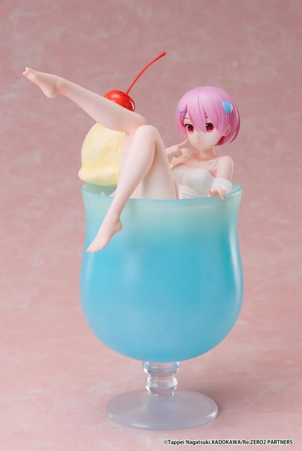 elCOCO 1/7 Re:從零開始的異世界生活 拉姆 冰淇淋蘇打ver. PVC完成品 elCOCO 1/7 Re:從零開始的異世界生活 拉姆 冰淇淋蘇打ver. PVC完成品