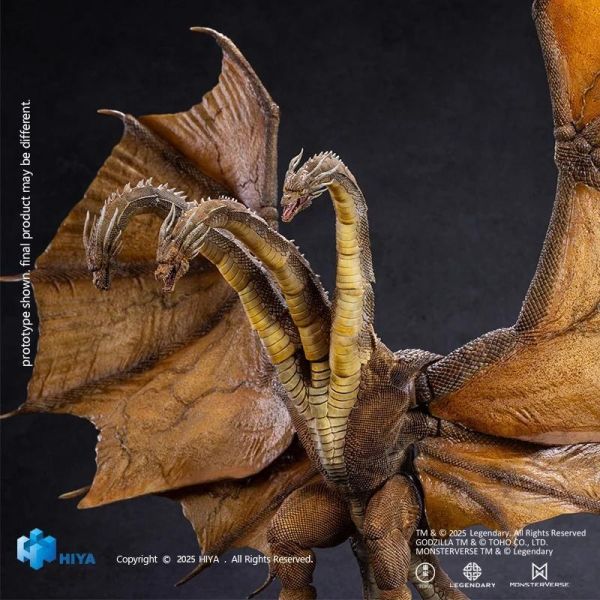 (預購) [再販] Hiya Toys E.B.S. 無比例 35cm 哥吉拉II怪獸之王 王者基多拉 2.0 EBG0234 可動完成品 20260817 [再販] Hiya Toys E.B.S. 無比例 35cm 哥吉拉II怪獸之王 王者基多拉 2.0 EBG0234 可動完成品