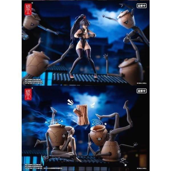 (預購) 蝸之殼 RPGEX-10 女忍者 裂風 可動完成品 20261006 蝸之殼 RPGEX-10 女忍者 裂風 可動完成品