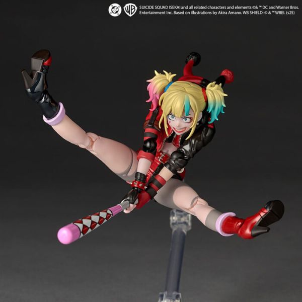 KAIYODO 海洋堂 REVOLTECH 驚奇山口 異世界自殺突擊隊 哈莉·奎茵 可動完成品 KAIYODO 海洋堂 REVOLTECH 驚奇山口 異世界自殺突擊隊 哈莉·奎茵 可動完成品