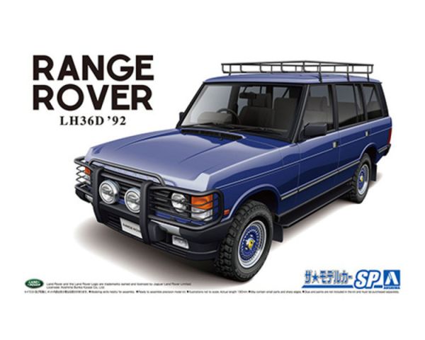 (預購) AOSHIMA 1/24 荒原路華 LH36D Rangerover classic custom "92 組裝模型 20251209 AOSHIMA 1/24 荒原路華 LH36D Rangerover classic custom "92 組裝模型