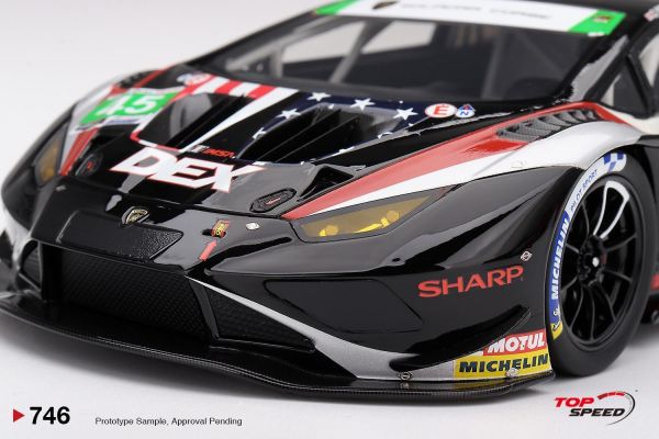 (預購) TOP SPEED 1/18 藍寶堅尼 Lamborghini Huracan GT3 EVO2 #45 DEX Wayne Taylor Racing 2026 IMSA Laguna Seca Class Winner TS0746 20260921 TOP SPEED 1/18 藍寶堅尼 Lamborghini Huracan GT3 EVO2 #45 DEX Wayne Taylor Racing 2026 IMSA Laguna Seca Class Winner TS0746