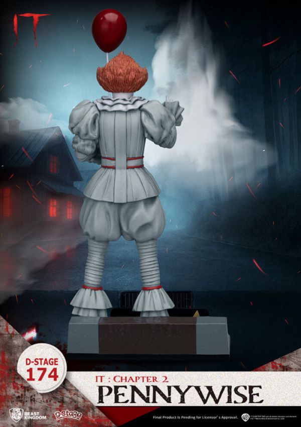 野獸國 Beast Kingdom 牠：第二章 潘尼懷斯 Pennywise DS-174 靜態完成品 野獸國 Beast Kingdom 牠：第二章 潘尼懷斯 Pennywise DS-174 靜態完成品
