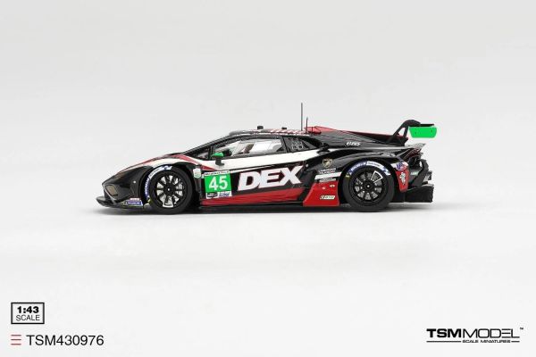 (預購) TSM MODEL 1/43 藍寶堅尼 Lamborghini Huracan GT3 EVO2 #45 DEX Wayne Taylor Racing 2026 IMSA Daytona 24 Hrs TSM430976 20260921 TSM MODEL 1/43 藍寶堅尼 Lamborghini Huracan GT3 EVO2 #45 DEX Wayne Taylor Racing 2026 IMSA Daytona 24 Hrs TSM430976