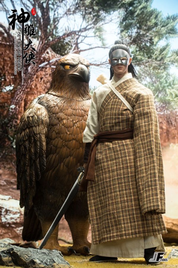 JF工作室 1/6 95版 神雕大俠 斷腸崖套裝 含神雕 JF工作室 1/6 95版 神雕大俠 斷腸崖套裝 含神雕