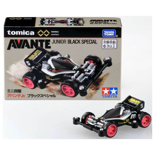TOMICA premium unlimited 多美小汽車 田宮 迷你四驅車 前衛者Jr. Avante Jr. 黑色特別版 [請點貨到通知] TOMICA premium unlimited 多美小汽車 田宮 迷你四驅車 前衛者Jr. Avante Jr. 黑色特別版